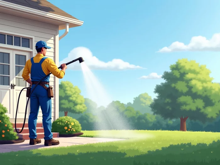 Downingtown PA Exterior House Cleaning