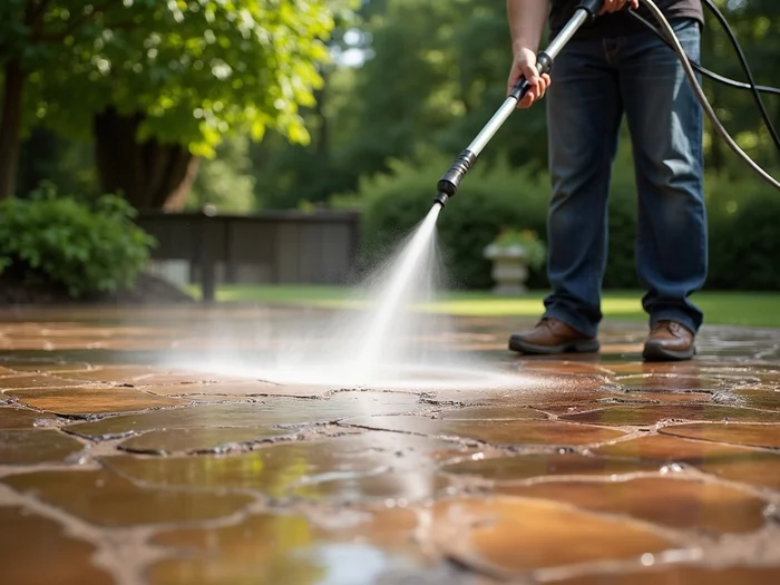 Cleaning Stained Concrete in Downingtown